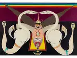 Surreale Komposition by Friedrich Schröder-Sonnenstern, mixed media, offered Sep 2018