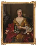 Susanna Elisabetha Sinner Nat by Jodocus Rudolf Aufdermaur, oil on canvas, sold Dec 2019