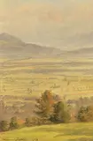 Blick auf das Rheintal by Hans Arnold Zeller, oil on board, offered Dec 2019