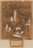 Ohne Titel by Louis Soutter, gouache, sold Dec 2019