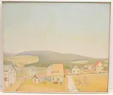 Zollikerberg im Vorfrühling, 1942 by Werner Frei, oil on board, offered Dec 2019