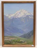 Untitled by Marie Rollé, oil on canvas, offered Dec 2019