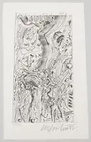 Jules by Bernhard Luginbühl, 1991, lithograph, sold Dec 2019