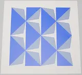 Aus: "Schweizer Künstler Mappe I by Christian Megert, 1969, color screenprint, sold Dec 2019
