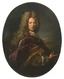 Umkreis Herrenportrait by Hyacinthe Rigaud, oil on canvas, sold Sep 2019