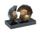 Ohne Titel by Enrique Broglia, bronze, sold Sep 2019