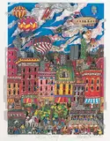 Fun Day N.Y. by Charles Fazzino, offset lithograph, sold Sep 2019