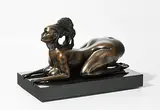 Die Sphinx by Ernst Fuchs, 1977, bronze, sold Sep 2019