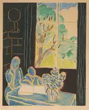 Le silence habité des maisons by Henri Matisse, 1947, color aquatint, offered Sep 2019
