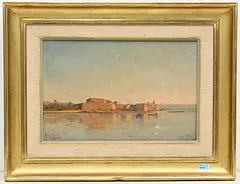 Antibes by Léon Joubert, oil on canvas, offered Sep 2019