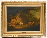 Umkreis Rastenden Hirte mit Hund by George Morland, oil on canvas, offered Sep 2019