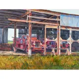 Untitled by Ben Abril, oil on canvas, sold Jan 2023