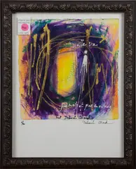 Untitled by Déborah Chock, lithograph, sold May 2023