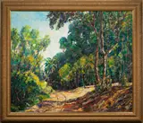 Untitled by Carl M. Thorp, oil on canvas, sold May 2023