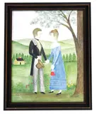 Spring Romance by Evelyn S. Dubiel, watercolor, sold Feb 2026