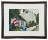 Hannah Jumper House by Joseph Correale, watercolor, sold Feb 2026
