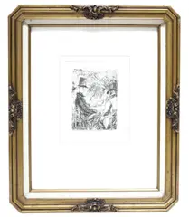 You Like It by William James Glackens, etching, sold Feb 2026