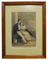 The Sailor's Bride by Nathaniel Currier, 1849, lithograph, sold Feb 2026