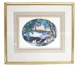 Maiden Voyage by Pierre Brissard, watercolor, sold Feb 2026