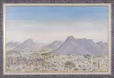 Namibian Landscape by Paul Kiddo, oil on board, sold Mar 2025