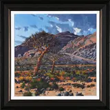 Spring Landscape with Quivertree by Richard Beyleveldt, oil on canvas mounted on board, sold Mar 2025