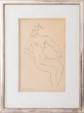 Nu Assis by Henri Matisse, 1922, Lithograph, sold Oct 2024