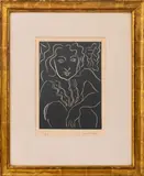 Tahiti by Henri Matisse, 1938, Linocut, sold Oct 2024