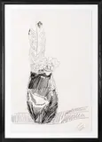 Flowers (Black and White) by Andy Warhol, 1974, Screenprint on Arches Paper, sold Oct 2024