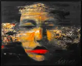 Palimpsest by David Harouni, 2009, Oil and Acrylic on Canvas, sold Oct 2024
