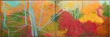 Warwick Woods" Polytych by Joseph DiGorgio, 1984, Oil on Canvas, sold Oct 2024