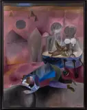 Kissing the Earth by Naftali Bezem, Oil on Canvas, sold Nov 2024