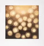 Dome Two by Ross Bleckner, 2002, Etching and Aquatint in Colors on Paper, sold Nov 2024