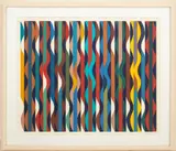 The Covenant by Yaacov Agam, 1983, Serigraph in Colors on Arches 88 paper, sold Nov 2024