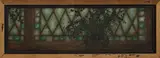 Potted Plants in Windowsill by Charles Blum, 1961, Oil on Masonite, sold Nov 2024
