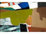 Gestalt in Landschaft by Georges Csato, oil on canvas, offered Jun 2019