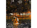 Untitled by Stefan Gibson, geb. 1972 Harare & Simbabwe, oil, offered Apr 2017