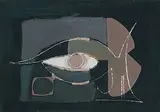 Ohne Titel by Eugen Häfelfinger, gouache, sold Sep 2019