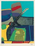 Ohne Titel by Maurice Estève, color lithograph, sold Jun 2019