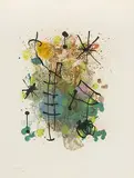 Constellations by Joan Miró, 1959, color lithograph, sold Jun 2019