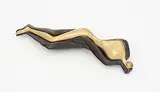 Liegende, erotische Figur by Thodoros Papayiannis, bronze, offered Jun 2019