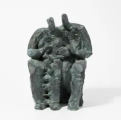 Famiglia by Pinuccio Sciola, 2011, bronze, sold Jun 2019