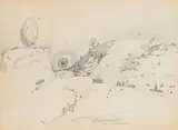 Nach Krakau by Franciszek Starowieyski, 1981, pencil, offered Jun 2019