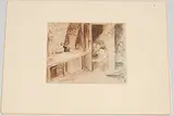 Im Atelier eines Bildhauers by Gabriel de Saint-Aubin, chalk, sold Jun 2019