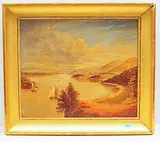 West Point, N.Y. by England, Mitte 19.Jh., 1853, oil on canvas, offered Jun 2019