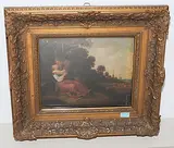 Bauernpaar by Jan Molenaer Ii, oil on panel, sold Jun 2019