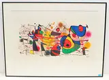 Ceramiques by Joan Miró, 1974, color lithograph, sold Jun 2019