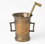 Deutschland, 17./18.Jh by Grosser Mörser mit Pistill, bronze, offered Jun 2019
