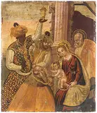 Greco-venezianisch, 18.Jh by Anbetung der Könige, tempera, sold Jun 2019