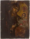 Griechisch, 18.Jh by Gottesmutter Hodegetria, tempera, offered Jun 2019