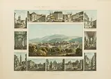 Ansicht der Stadt St. Gallen und der innern Theile derselben by Johann Baptist Isenring, aquatint, sold Jun 2019